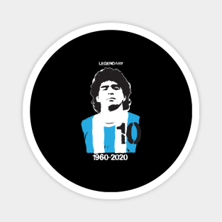 Memory Diego Maradona 10 Hand Of God Legendary 1960-2020 Magnet